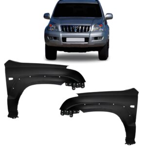 Paralama Land Cruiser Prado 2004 2005 A 2009 Com Furo Pisca Lado Esquerdo