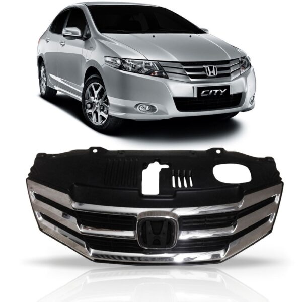 Grade City Honda Ano 2013 2014 2015 1a Linha Cromada