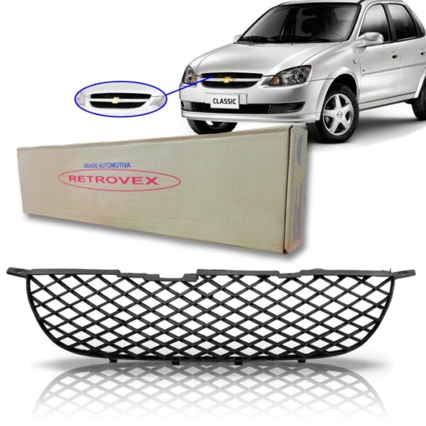 Grade Superior Dianteiro Classic 2011 2012 2013 1a Linha Preto