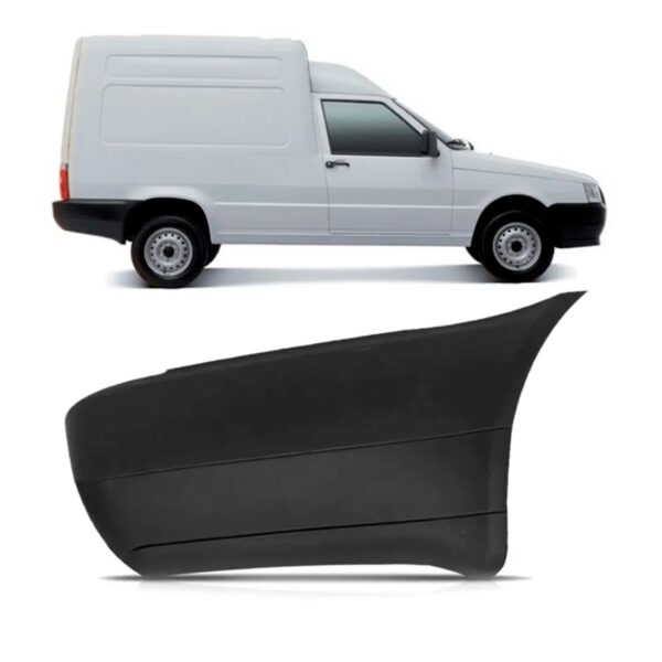 Polaina Traseira Fiorino 2005 2006 2007 2008 2009 2010 Preta Lado Direito