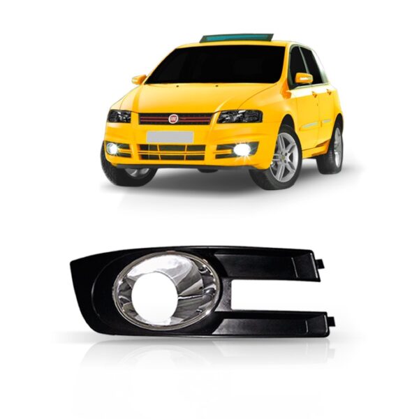 Acabamento Tela Milha Do Parachoque Stilo 2005 A 2010 Unid Lado Direito