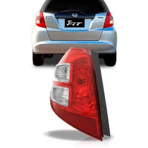 Lanterna Traseira New Fit 2009 2010 2011 2012 2013- 1ª Linha Esquerdo
