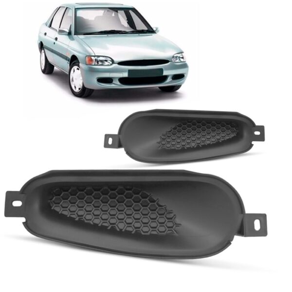 Moldura Milha Parachoque Escort Zetec 1997 A 2003 C/garantia Lado Direito