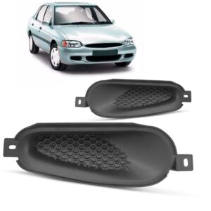 Moldura Milha Parachoque Escort Zetec 1997 A 2003 C/garantia Lado Direito