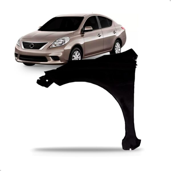 Paralama Versa Nissan 2011 2012 2013 2014 Lado Esquerdo