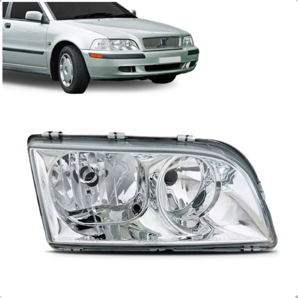 Farol Para Volvo V40 2000 2001 2002 2003 1ª Linha Direito/passageiro