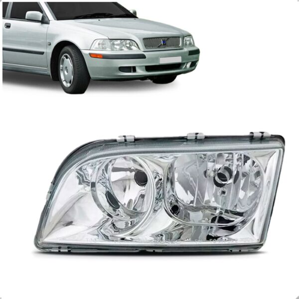 Farol Para Volvo V40 2000 2001 2002 2003 1ª Linha Esquerdo/motorista