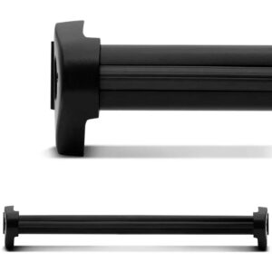 Rack Alumínio Uno 2 Portas 2001 A 2009 Alumínio Preto Preto