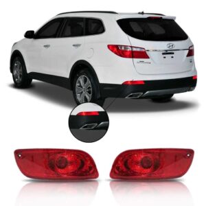 Lanterna Neblina Parachoque Santa Fé 06 07 08 09 10 1ª Linha - - Esquerdo