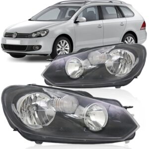 Farol Jetta Variant Perua 2010/14 Esquerdo Esquerdo 1ª Linha Esquerdo/motorista