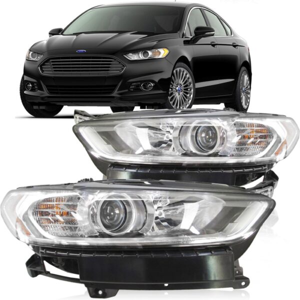 Farol Ford Fusion 2013 2014 2015 1ª Linha - Esquerdo/motorista