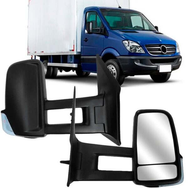 Retrovisor Sprinter 2013 2014 2015 Braço Longo Eletrico  Lado Esquerdo