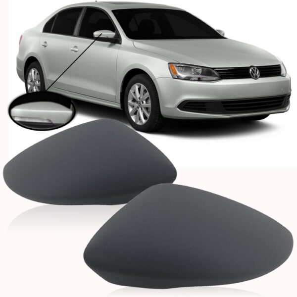 Capa Retrovisor Jetta 2011 2012 2013 2014 2015 View Max Lado Esquerdo
