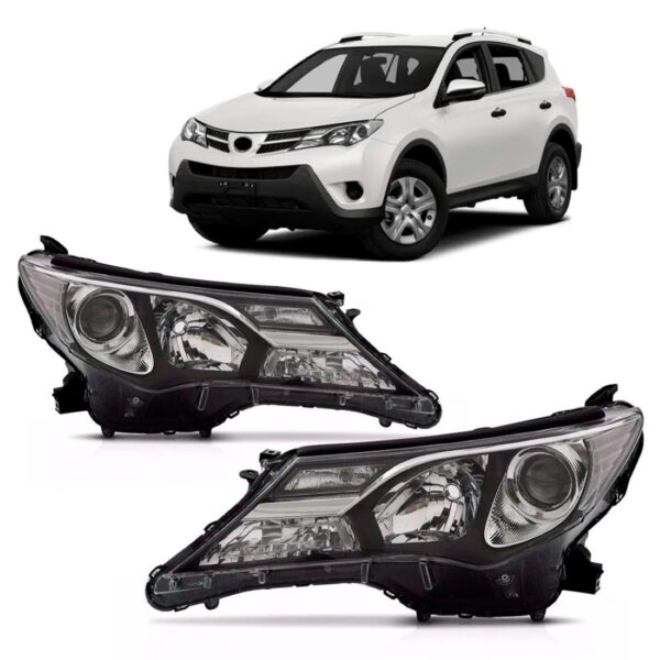 Farol Toyota Rav4 2014 2015 Sem Led Lado Direito