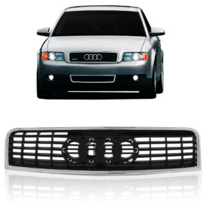 Tela Frontal Audi A4 Dianteira Radiador Ano 2002 2003 2004 Preto