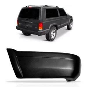 Polaina Parachoque Traseiro Cherokee Sport 1995 A 2001 Le Preto