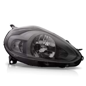 Farol Fiat Punto 12 13 2014 15 16 17 18 Sport Cinza 1ª Linha Direito/passageiro