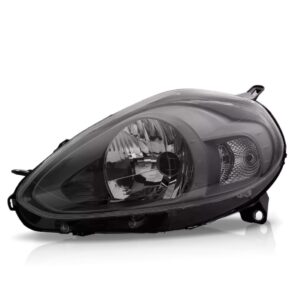 Farol Fiat Punto 12 13 2014 15 16 17 18 Sport Cinza 1ª Linha Esquerdo/motorista