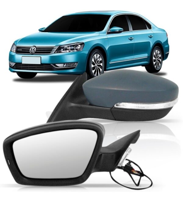Retrovisor Passat 2011 2012 2013 2014 2015 Elétrico C/ Pisca Lado Direito
