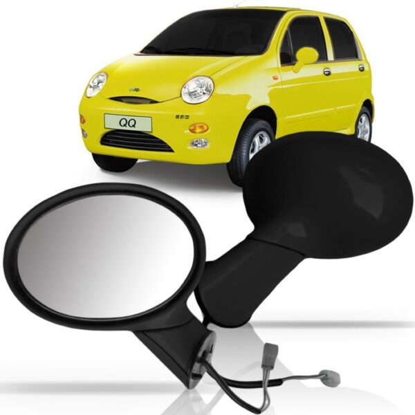 Retrovisor Chery Qq 2010 2011 2012 2013 2014 Lado Esquerdo