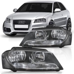 Farol Audi A3 Sportback 2009 2010 2011 2012 Sem Led E Xenon Esquerdo