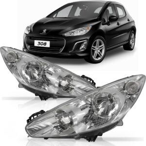 Farol Peugeot 308 2011 2012 2013 2014 1ª Linha - Esquerdo/motorista