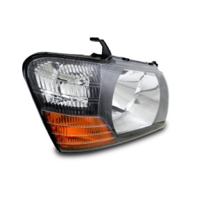 Farol Para Pajero Full 2000 01 2002 2003 2004 Negro 1ª Linha - Direito/passageiro