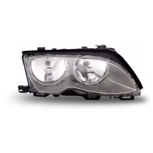 Farol Serie 3 325i 323i 330i 98 1999 00 01 Cromado 1ª Linha - Direito/passageiro