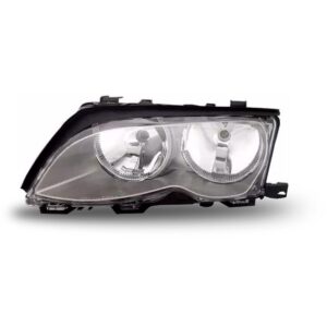 Farol Serie 3 325i 323i 330i 98 1999 00 01 Cromado 1ª Linha - Direito/passageiro
