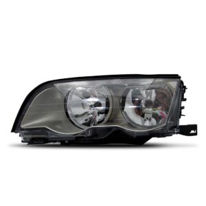 Farol Serie 3 325i 323i 330i 98 1999 00 01 Cromado 1ª Linha Esquerdo/motorista