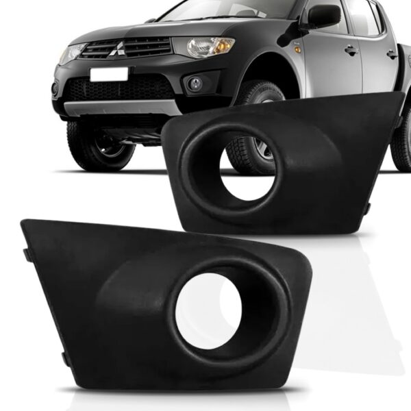 Grade Do Farol Milha L200 Triton  Ano 2011 2012 Lado Esquerdo