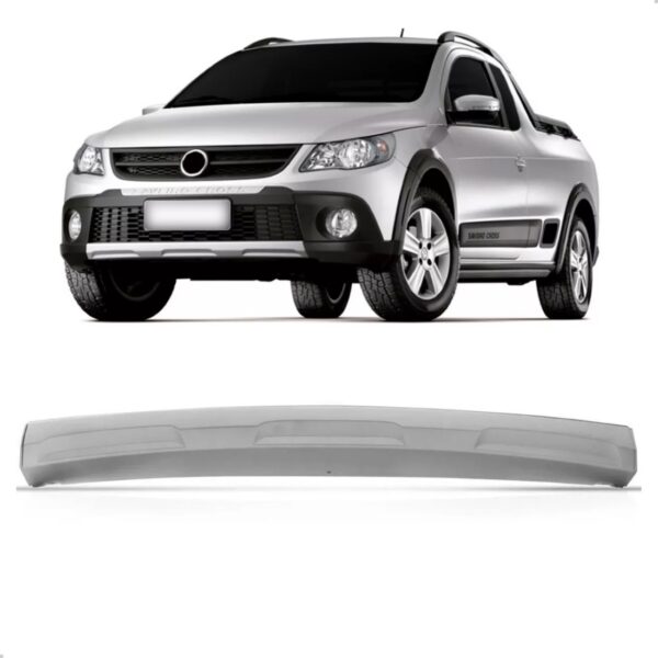 Spoiler Dianteiro Saveiro Cross G5 2009 2010 2011 2012 Saia Cinza