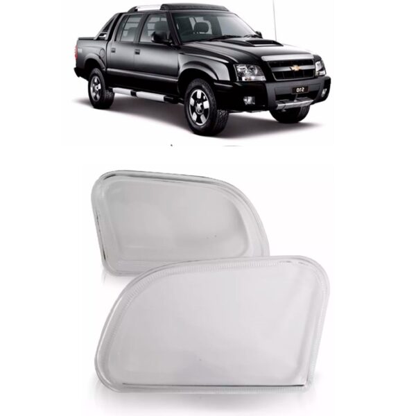 Lente Farol Milha S10 Blazer 2001 2002 2003 2011 Esquerdo
