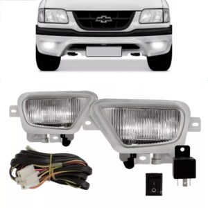 Lente Farol Milha S10 Blazer 1999 A 2000 Vidro Lado Esquerdo