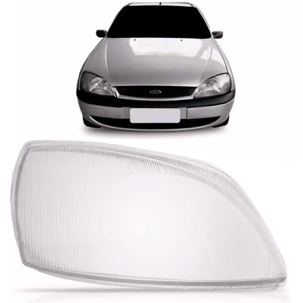 Lente Farol Fiesta Courrier 2000 2001 2002 Lado Direito