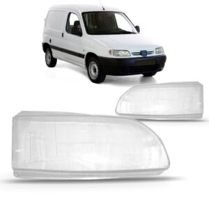 Lente Farol Peugeot Partner 2004 05 06 07 08 2009 Lado Direito