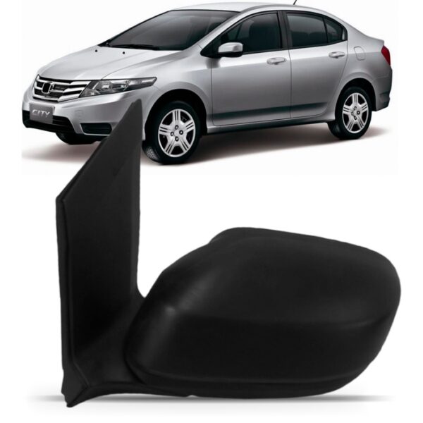 Retrovisor City 2009 2010 2011 2012 2013 Eletrico Lado Esquerdo