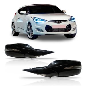 Retrovisor Veloster C/ Pisca Ano 2011 2012 2013 Eletrico Lado Direito