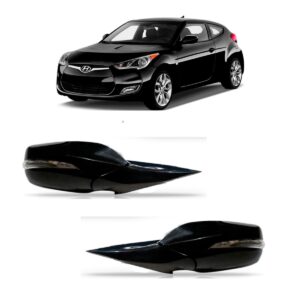 Retrovisor Veloster C/ Pisca Ano 2011 2012 2013 Eletrico Lado Esquerdo