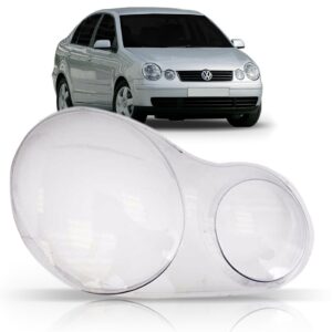 Lente Farol Polo 2003 2004 2005 2006 Lado Direito