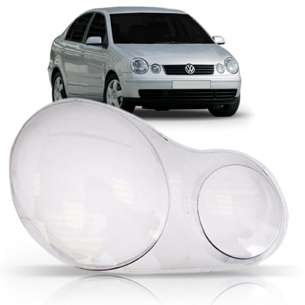 Lente Farol Polo 2003 2004 2005 2006 Lado Direito