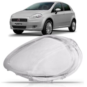 Lente Farol P/ Punto 2007 2008 2009 2010 2011 2012 Esquerdo