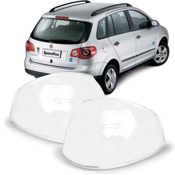 Lente Lanterna Vw Spacefox 2006 2007 2008 2009 Do Canto Lado Esquerdo