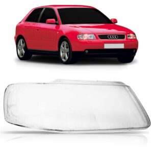 Lente Farol Audi A3 2001 A 2005 Lado Direito