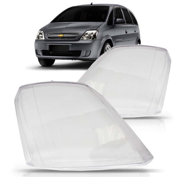 Lente De Farol Meriva 2001 A 2012- Lado Esquerdo