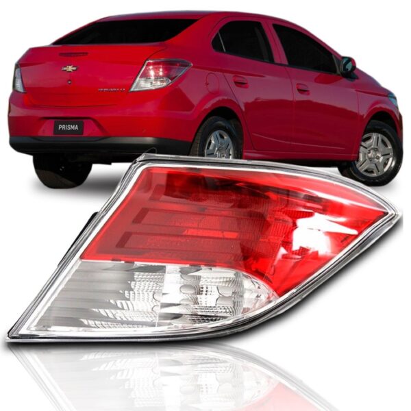 Lanterna Traseira Prisma 2013 2014 2015 Bicolor Lado Direito