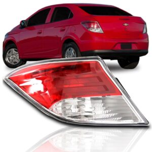 Lanterna Traseira Prisma 2013 2014 2015 Bicolor Esquerdo Esquerdo Vermelho