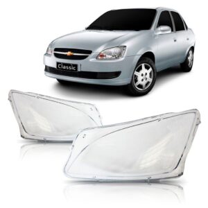 Lente Farol Classic 2011 2012 Chevrolet Lado Direito