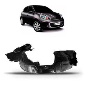 Protetor Caixa De Roda Dianteiro March 2011 2012 2013 2014 Lado Esquerdo