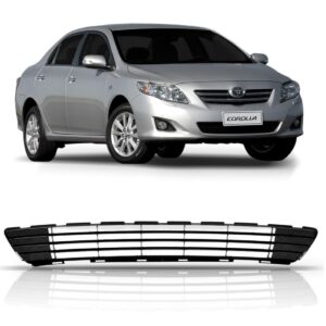 Tela Do Parachoque Corolla 2012 2013 2014 Central 1a Linha Preto